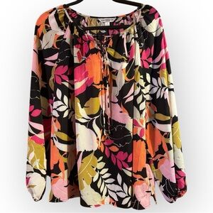 Counterparts Floral Long Sleeve Top - NWT